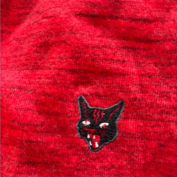 VINTAGE Diesel Long Sleeve Crew Neck with Embroidered Panther - Picture 2 of 5